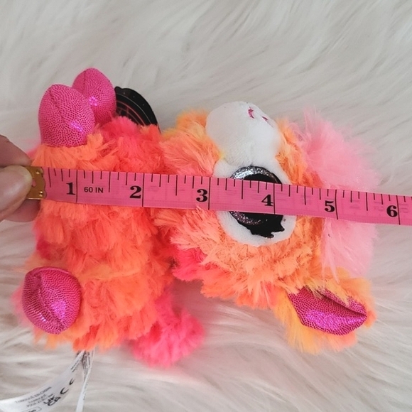 🆕️NWT Zuru Coco Surprise Neon Juno Orange Llama Plush Stuffed Animal Toy - Picture 15 of 15